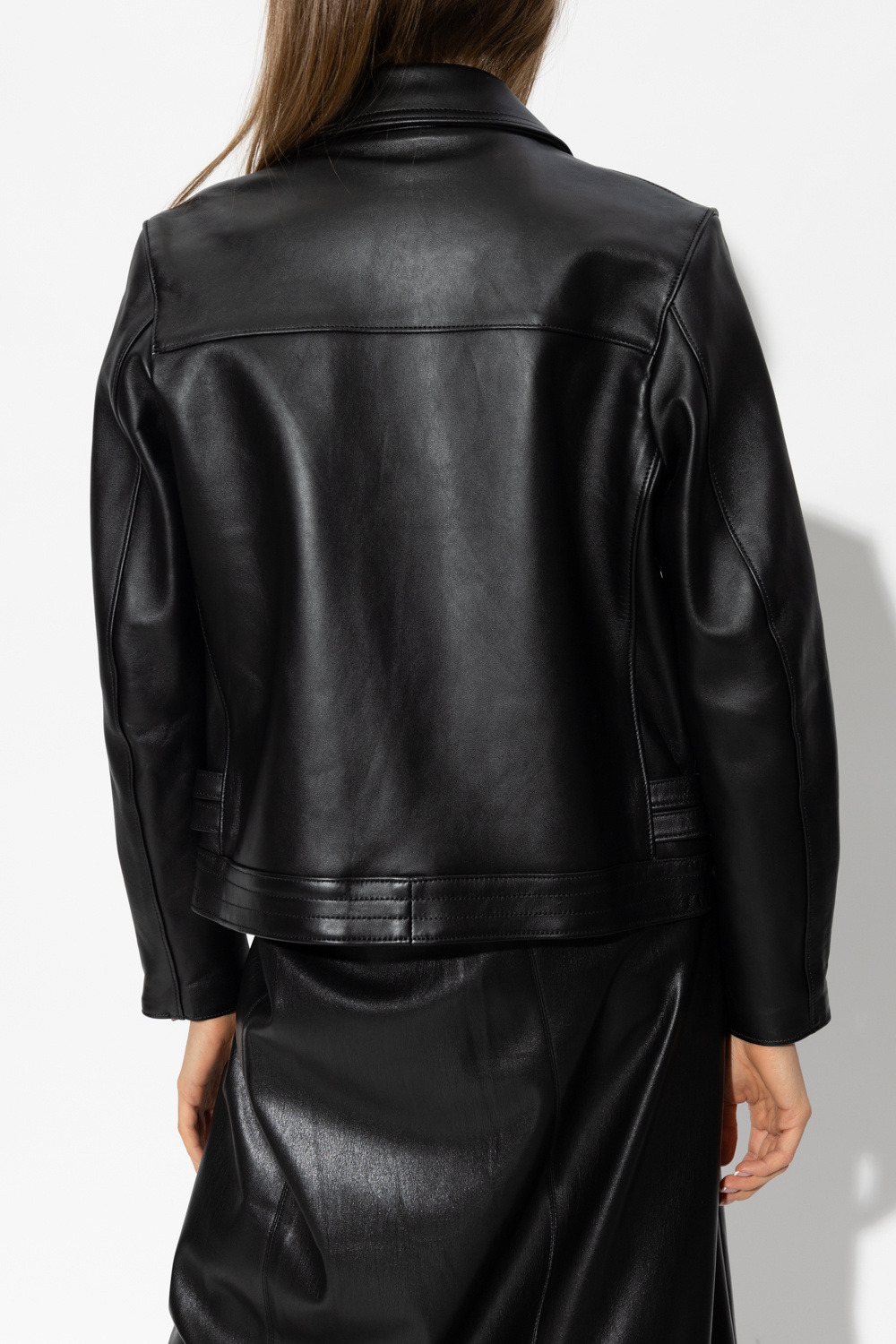 Undercover leather outlet jacket